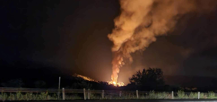 Fire Destroys Oxford Barn On Friday